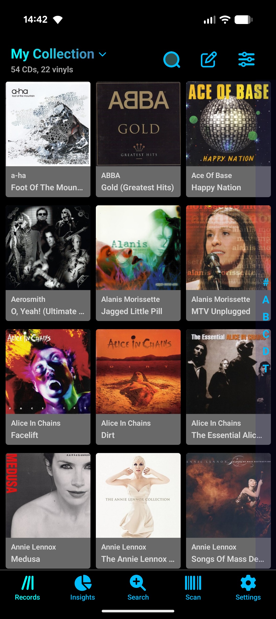 Record Shelf app screenshot 1