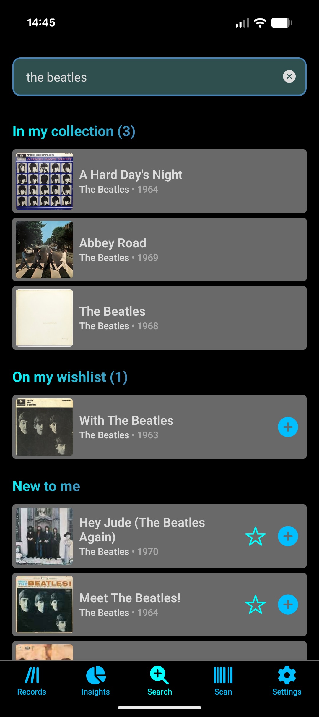 Record Shelf app screenshot 3